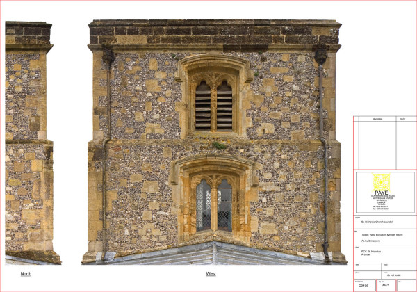 Peter Jeffree - Architectural Photography - photogrammetry survey - StNicholas Church Arundel